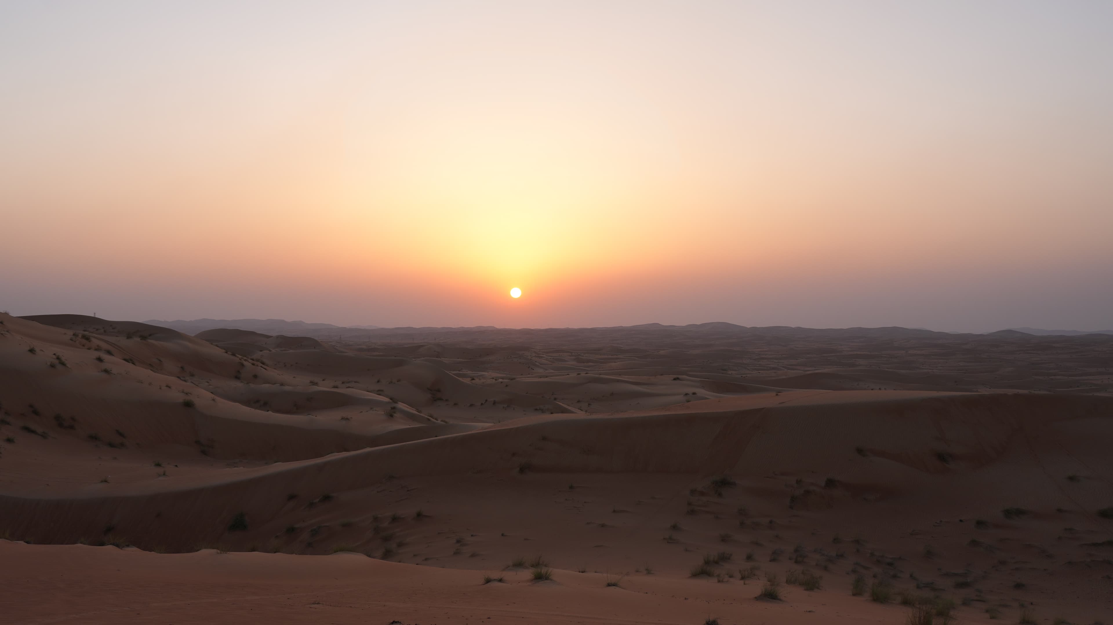 Desert sunset